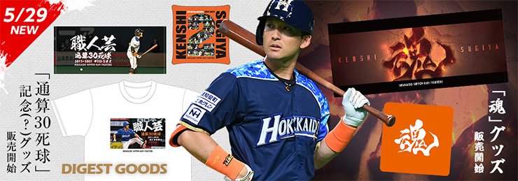 杉谷選手グッズ