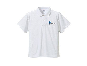 ポロシャツ(ホワイト/ブラック)