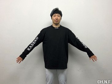 ロングTシャツ前面