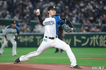 上沢直之投手1