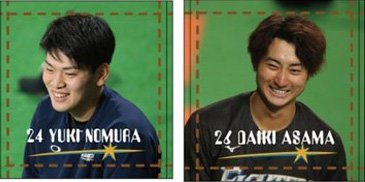 ハンドタオル（野村選手・淺間選手）