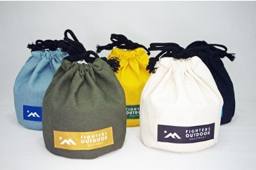 ファイターズのアウトドアライン「FIGHTERS OUTDOOR EQUIPMENT