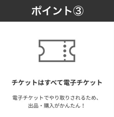 ファイターズ公式リセールサービスのポイント3