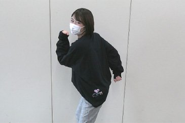 ロングTシャツ着用イメージ