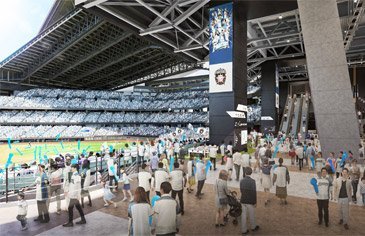 球場内 掲出箇所イメージ1