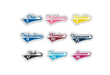 サガラ刺繍2WAYワッペン[シークレット]