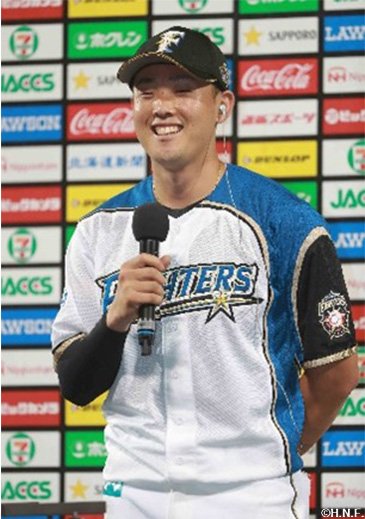 高濱祐仁選手が7、8月度「スカパー！サヨナラ賞」（パ・リーグ