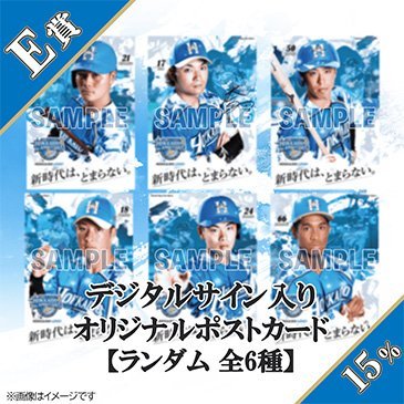 E賞:デジタルサイン入り オリジナルポストカード 1枚
