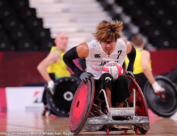 池崎大輔選手 プレー中