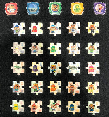 鎌スタ☆ピンバッジガチャポン