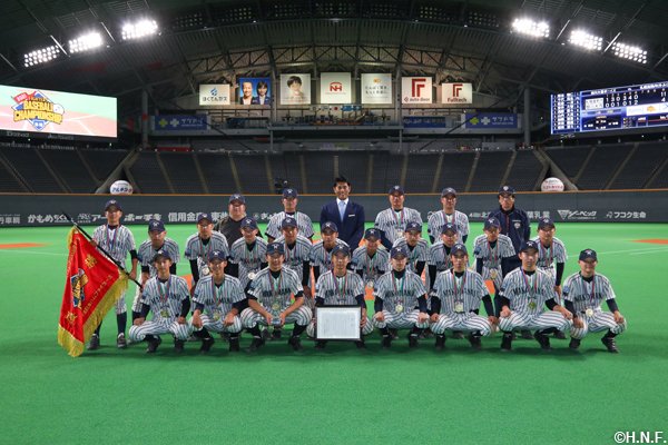 初優勝を果たした札幌真駒内リトルシニア