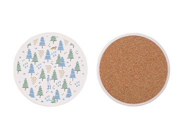 白雲石吸水コースター