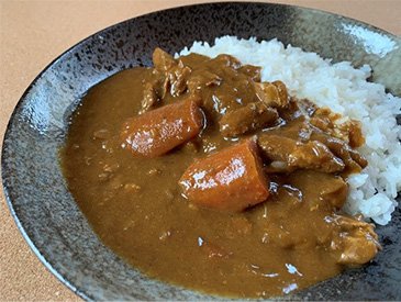 『森の時計』チキンカレー