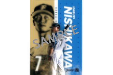 HEROメッセージカード西川選手サンプル