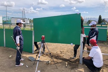 北区少年野球場改修作業の様子03