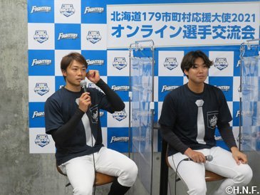 中島卓選手と石川亮選手