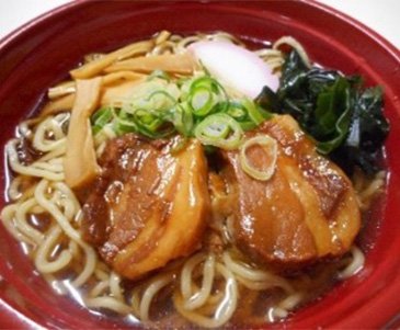 角煮醤油ラーメン