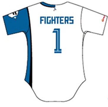 HOMEユニフォームイラスト 背面