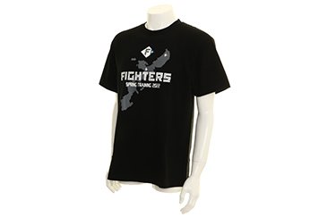 キャンプロゴ Tシャツ 半袖(ブラック)