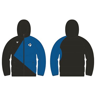 中綿入りパーカー