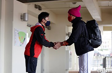 新庄監督と赤星臨時コーチ01
