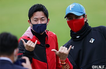 新庄監督と赤星臨時コーチ02