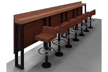 カウンターシート