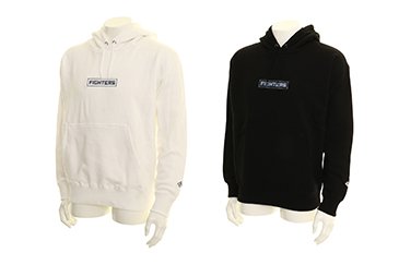 フーディー ワードマーク刺繍