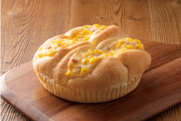 チームの結束！BIGなコーンマヨパン