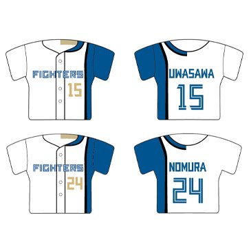 ユニフォームクッションキーホルダー