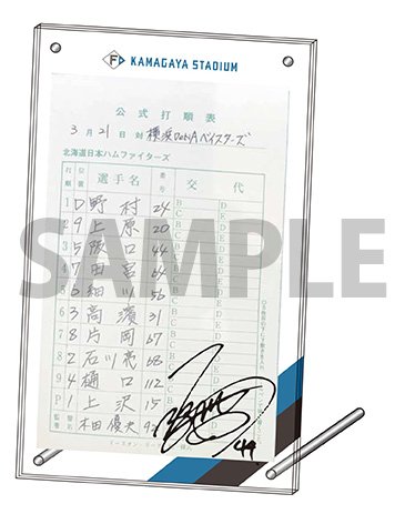 スターティングメンバー表