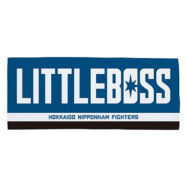 LITTLEBOSSロゴ フェイスタオル