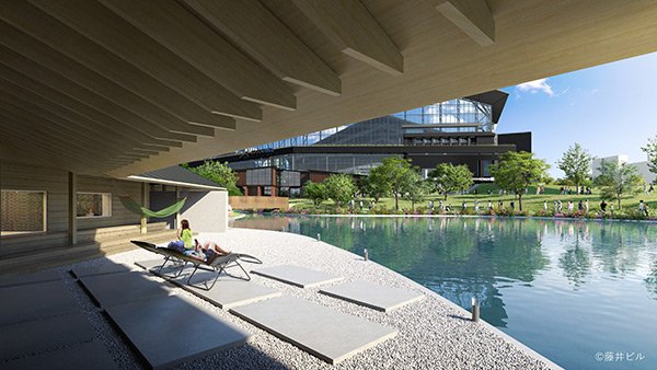 プライベートサウナ パース図