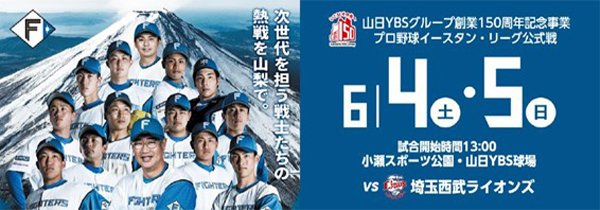 6月4日(土)・5日(日) 埼玉西武ライオンズ戦