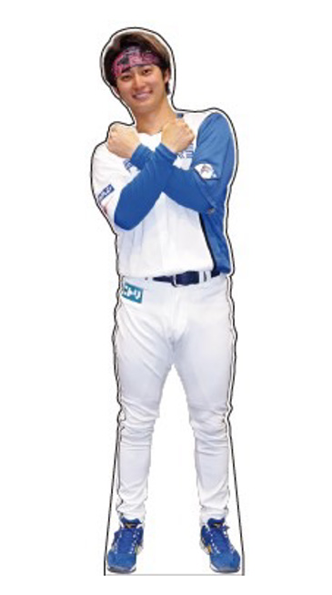 北海道日本ハムファイターズ　野球　26 淺間大基　アイヌ 限定 ユニフォーム FIGHTERS GIRLS SERIES 2022》「推しナイン」の等身大フォト