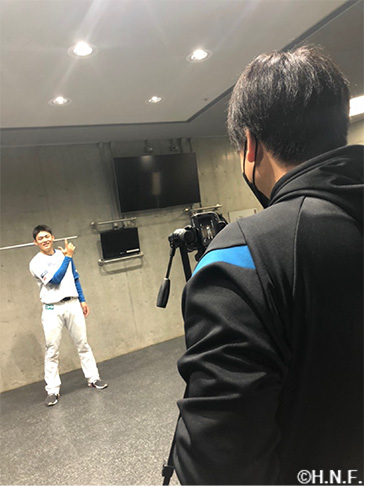 谷口GSAによる撮影の様子02