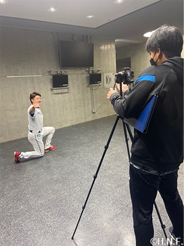 谷口GSAによる撮影の様子03