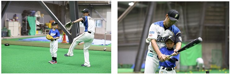 ベースボールアカデミーの様子