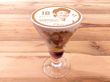 推しキャラメルパフェ