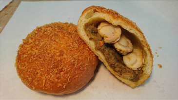 ホタテカレーパン