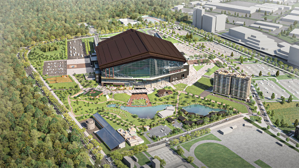 HOKKAIDO BALLPARK F VILLAGE三菱地所パークス株式会社と駐車場