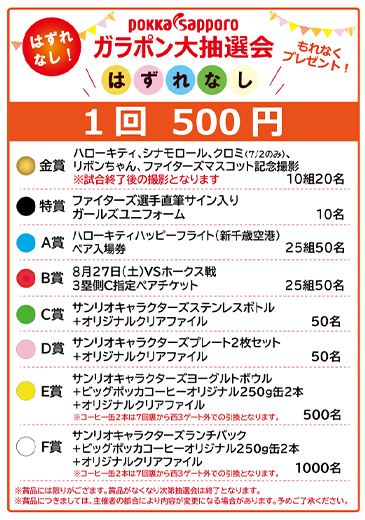 ガラポン大抽選会