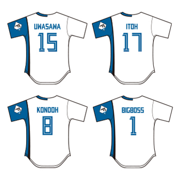 ホームユニフォームピンバッジ[全81種]