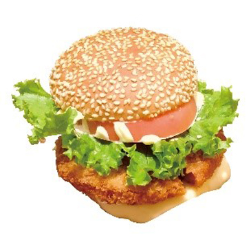 鎌ケ谷ハムカツバーガー