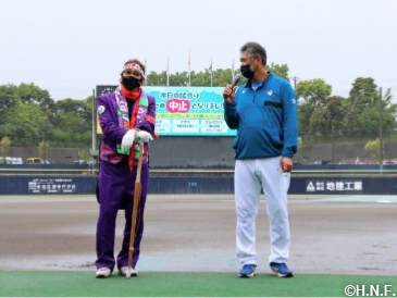 DJチャスと木田優夫ファーム監督