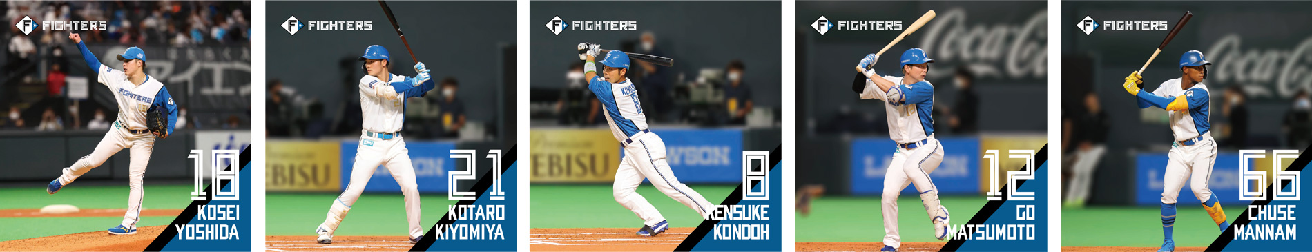 ハンドタオル(300×300㎜)全5種