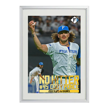 コディ・ポンセ投手ノーヒットノーラン記念 A4フレーム タイプB