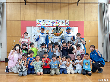 歓迎の装飾(中標津町立保育園)