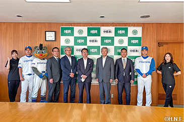 中標津町役場表敬訪問