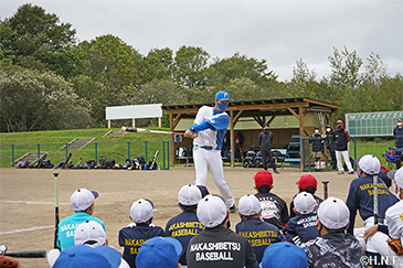 初参加の谷口コーチも熱血指導